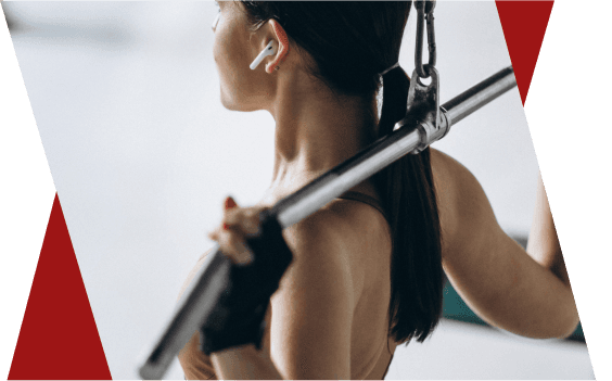 Picture of a girl working out